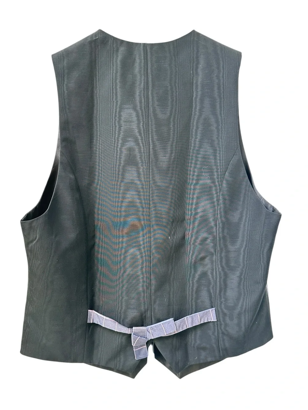 L’Escalier d’Argent Paris Men’s Vest Waistcoat Plaid Made in France